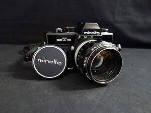 A227 ③ MINOLTA SRT101　MC ROKKORPG 1：1.2 f＝58mm　フィルムカメラ　