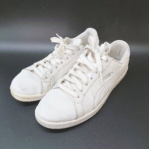 ◇ PUMA プーマ スマッシュ バック 356753-24 スニーカー サイズ23.0 ホワイト レディース E