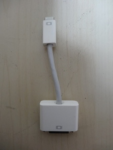 [送料無料 即決] mini DisplayPort - DVIアダプタ USED