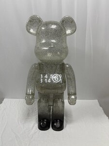 BE@RBRICK x MM6 Maison Margiela x 1000% 2020 by MEDICOM TOY ベアブリック 置物 美品 箱なし 希少