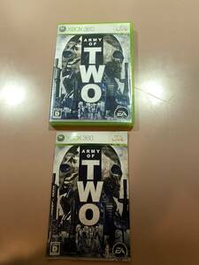 送料無料　Xbox360★アーミーオブツー★used☆Army of Two☆import Japan