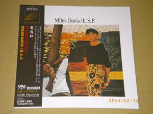 ●マイルス・デイヴィス／MILES DAVIS【E. S. P.】CD／紙ジャケ／リマスター／美品●