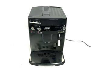 【ジャンク品】DeLonghi/デロンギ マグニフィカ 全自動コーヒーマシン ESAM03110B コーヒーメーカー エスプレッソマシン 家電 (48744I3)