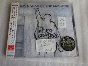 未使用 レイジ・アゲインスト・ザ・マシーン Rage Against The Machine The Battle Of Los Angeles バトル・オブ・ロサンゼルス ｚ100205