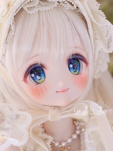 【シンティランテ】DDH-22 カスタムヘッド SW + おまけ碁石アイ　MDD ドール 