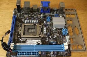 ASUS INTEL H61 LGA1155 Mini-ITXマザー P8H61-I CP3130 即決! 46_099