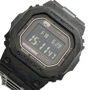 カシオ CASIO G-SHOCK 40周年記念カーボンエディション 3CW-B5000UN-1JR クリア カーボン 腕時計 メンズ 中古