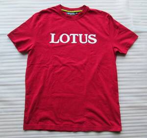 【未使用】正規品 LOTUS / ロータス ◆ Tシャツ Mサイズ 赤 綿100% ◆ 送料230円OK!