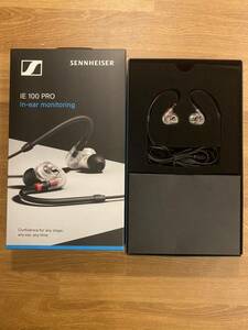 ゼンハイザー イヤフォン カナル型イヤホン SENNHEISER IE100 PRO カナル型 クリアイヤホン fps