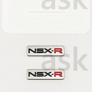 ★新品 生産終了 激レア Honda NSX NA2用 NSX-R サイド エンブレム 【2点セット】 Genuine OEM NSX-R Side Emblem Set ホンダ 純正部品