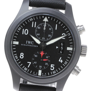 IWC IWC SCHAFFHAUSEN IW388001 パイロットウォッチ トップガン クロノグラフ 自動巻き メンズ _823260