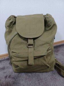 値下げ！特価！即決！BAGGU 布製巾着型リュックサック used 