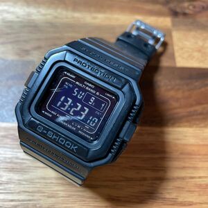 【1円スタート】CASIO G-SHOCK GW-5510 カシオG-SHOCK シンプル デジタル 電波ソーラー 稼動品 