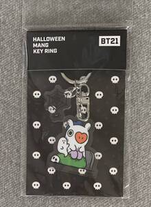 BTS J-HOPE ラインフレンズ BT21 マン ハロウィーンキーリング　LINE FRIENDS公式グッズ BT21 HALLOWEEN MANG KEY RING [J-HOPE］end