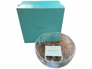 NO.1417【美品】TIFFANY&Co. ティファニー ガラスボウル 食器 中古