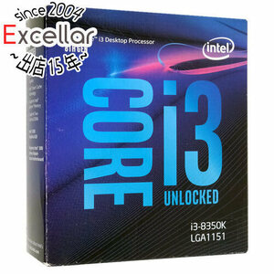 【中古】【ゆうパケット対応】Core i3 8350K 4.0GHz 8M LGA1151 91W SR3N4 元箱あり [管理:1050023282]