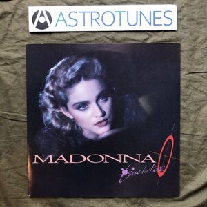 傷なし美盤 美ジャケ 美品 Future Disc刻印 1986年 米国 本国オリジナルリリース盤 マドンナ Madonna 12