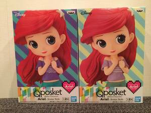 Q posket Disney Characters Ariel Avatar Style アリエル アバター ２種セット リトルマーメイド Qposket プライズ 新品 未開封 同梱可