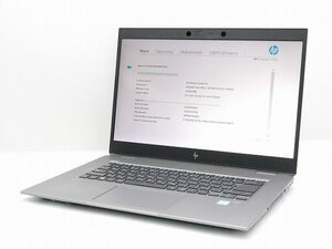 【1円スタート】hp Zbook Studio G5 4RG80PA#ABJ Core i7 8750H 2.2Ghz 16GB 15.6インチ OSなし BIOSのみ