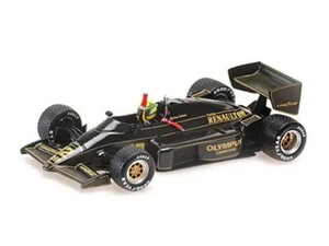 【ミニチャンプス】1/ 43 ロータス ルノー 97T A.・セナ ポルトガルGP 1985F1初優勝 レイン/W仕様 [540853312]★未開封新品！