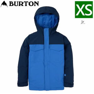 23-24 BURTON BOYS COVERT2 JKT カラー:DRSBLU AMPBLU XSサイズ 子供用 スノーボード スキー ジャケット JACKET 日本正規品