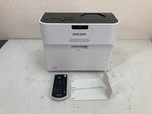 3653-O★RICOH 超短焦点プロジェクター★3500lm★PJ WX4152★ジャンク★