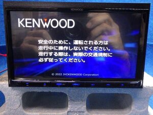 ケンウッド　彩速　カーナビ　MDV-S709　2022年製　フルセグ　DVD再生　Bluetooth　動作確認済み　スズキ変換付き　（101）