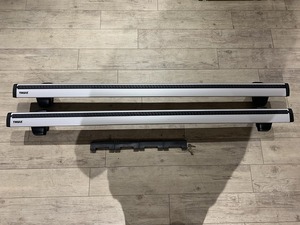 【2201075】THULE WingBar Evo ウイングバー エヴォ キャリアバー ルーフレール ベースキャリア