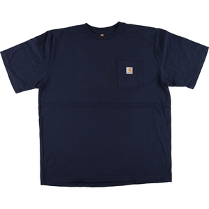 古着 カーハート Carhartt ORIGINAL FIT 半袖 ワンポイントロゴポケットTシャツ メンズXL相当 /eaa437552