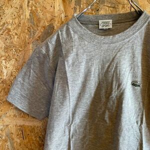 [KWT4881] LACOSTE ラコステ 半袖Tシャツ レディース グレー 42 ポス