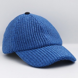 MARNI Blue No Vacancy Inn Edition 6-Panel Cap Sサイズ ブルー マルニ ラフィアストローキャップ 帽子 パネル