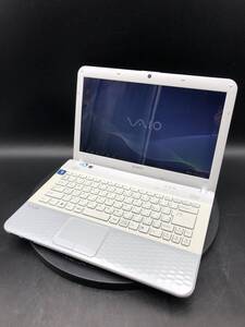 【ジャンク】SONY ノートパソコン Windows7 64bit VPCEG34FJ PCG-61A11N ソニー