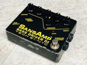 SALE!中古 Tech21 SANSAMP BASS DRIVER DI 初期型 (u80427)