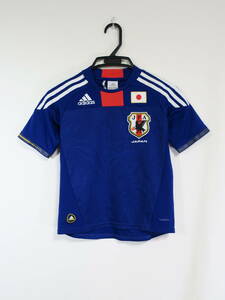 日本代表 2010 ホーム ユニフォーム ジュニア 130cm アディダス ADIDAS JAPAN サッカー シャツ 子ども キッズ