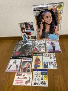 安室奈美恵 ライブ グッズ クリアファイル ステッカー カレンダー 新品未開封