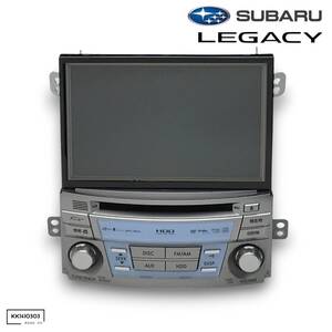 ▼レガシィ B4 BM BR 純正 ケンウッド製 HDDナビ 地図2010年 DVD Bluetooth MP3 FXHA10JEGF 即決/即納/動作OK▼