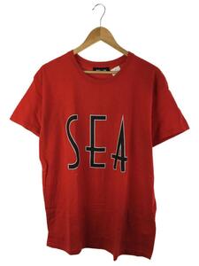 WIND AND SEA◆Tシャツ/-/-/RED