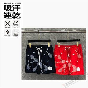 テニスウェア ショートパンツ Tennis Shorts メンズ レディース ニットストレッチショートパンツ テニス バドミント