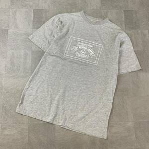 イタリア製 ARMANI JEANS アルマーニジーンズ 半袖 Tシャツ グレー メンズ L相当