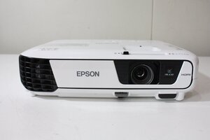 F5670【使用0時間 補償つき】EPSON エプソン プロジェクター 3600ルーメン EB-X36 使用時間 明るさ高0H/低0H リモコン付き