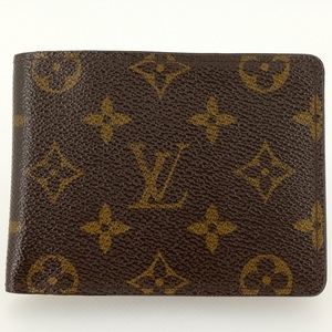 LOUIS VUITTON ルイヴィトン ポルトフォイユ・ミュルティプル 二つ折り財布（小銭入れなし）モノグラム M60895