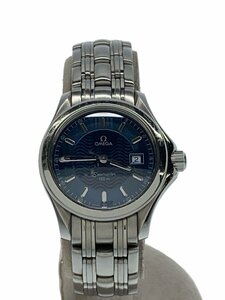 OMEGA◆シーマスター_120M_QZ_SS_26mm/アナログ/ステンレス/BLU/SLV