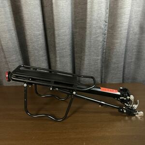 【中古品】　自転車　リアキャリア　荷台　アルミニウム合金