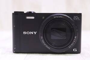 SONY Cyber-shot DSC-WX350(ブラック)・3.0型・ 約1820万画素・光学ズーム20倍・Wi-Fi対応・本体内充電・コンパクトデジタルカメラ