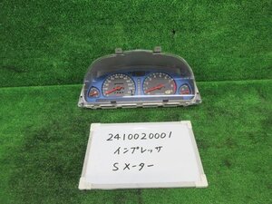 スバル インプレッサ E-GF8 スピードメーター 240km/h 85013FA080 WRXタイプSA 4WD 400978