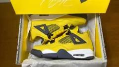 NIKE エアジョーダン4 RETRO Tour Yellow