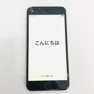 初期化済み ジャンク iPhone6plus ソフトバンクSoftBank 64GB 利用制限◯ A1524 MGAH2J/A スペースグレイ 