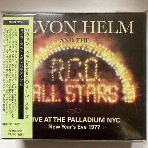 国内 未開封新品 廃盤CD★レヴォン・ヘルム&ざ・RCO・オール・スターズ/ライヴ・アット・ザ・パラディアム MSIG-286 2000年発売 ザ・バンド