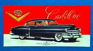 1950年代 マルサンキャデラック　元箱添付用未使用票　希少　MARUSAN Cadillac KOSUGE FACTORY 昭和レトロ　アンティーク　美品　　 　