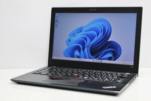 1円スタート ノートパソコン Windows11 Lenovo ThinkPad X280 第8世代 Core i5 SSD256GB メモリ8GB Windows10 12.5 軽量 コンパクト